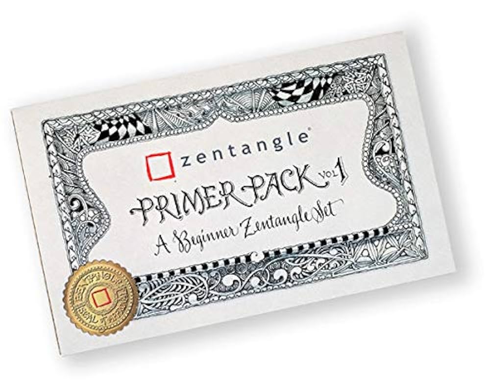 PRIMER MAGIC プライマー 13本セット Amazon.co.jp: ZentangleプライマーパックVol 1 - 初心者のため